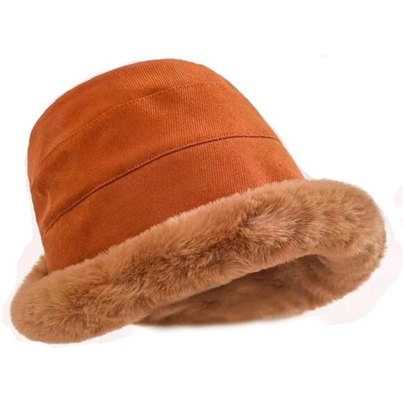 Winter Furry Bucket Hat for Women main image 4